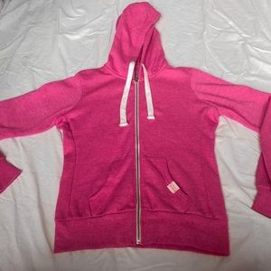 Pink Love Culture full zip hoodie